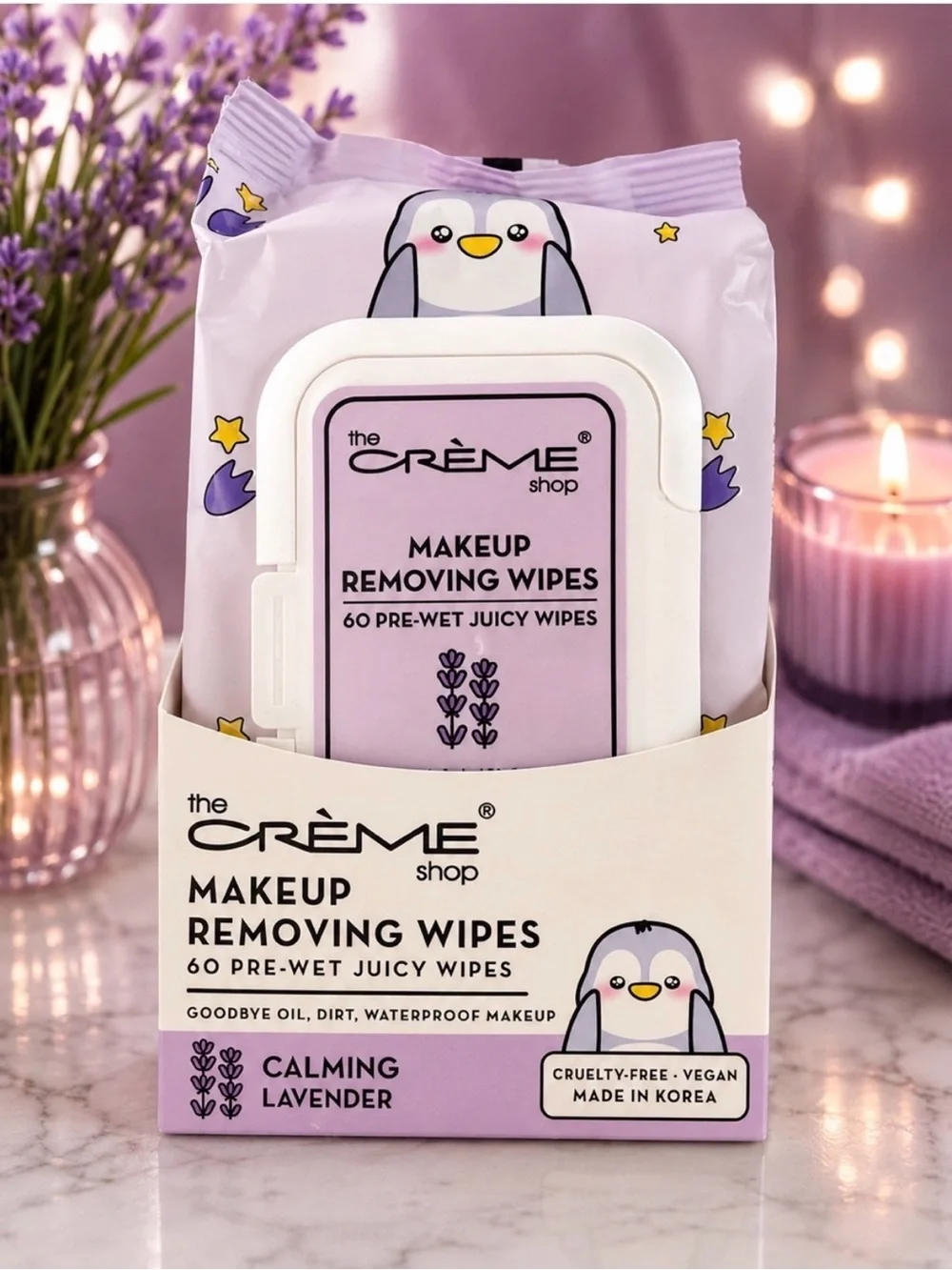 The Creme Shop gentle makeup
